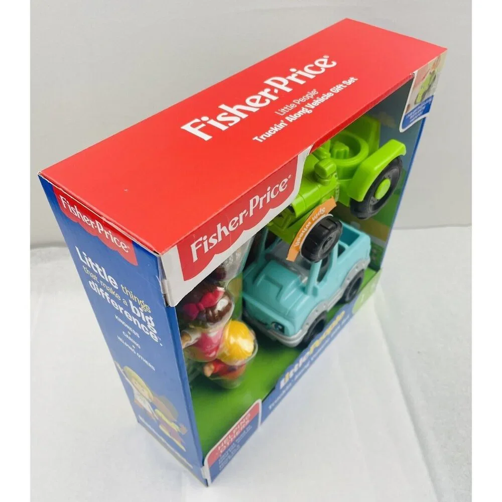 FISHER-PRICE Little People Truckin Along Vehicle Gift Set